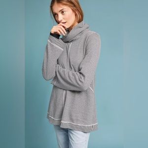 Anthropologie Maeve Tal Cowl Neck Tunic Sweater Size XS